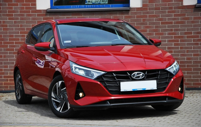 Hyundai i20 cena 63900 przebieg: 54000, rok produkcji 2021 z Bytom małe 704